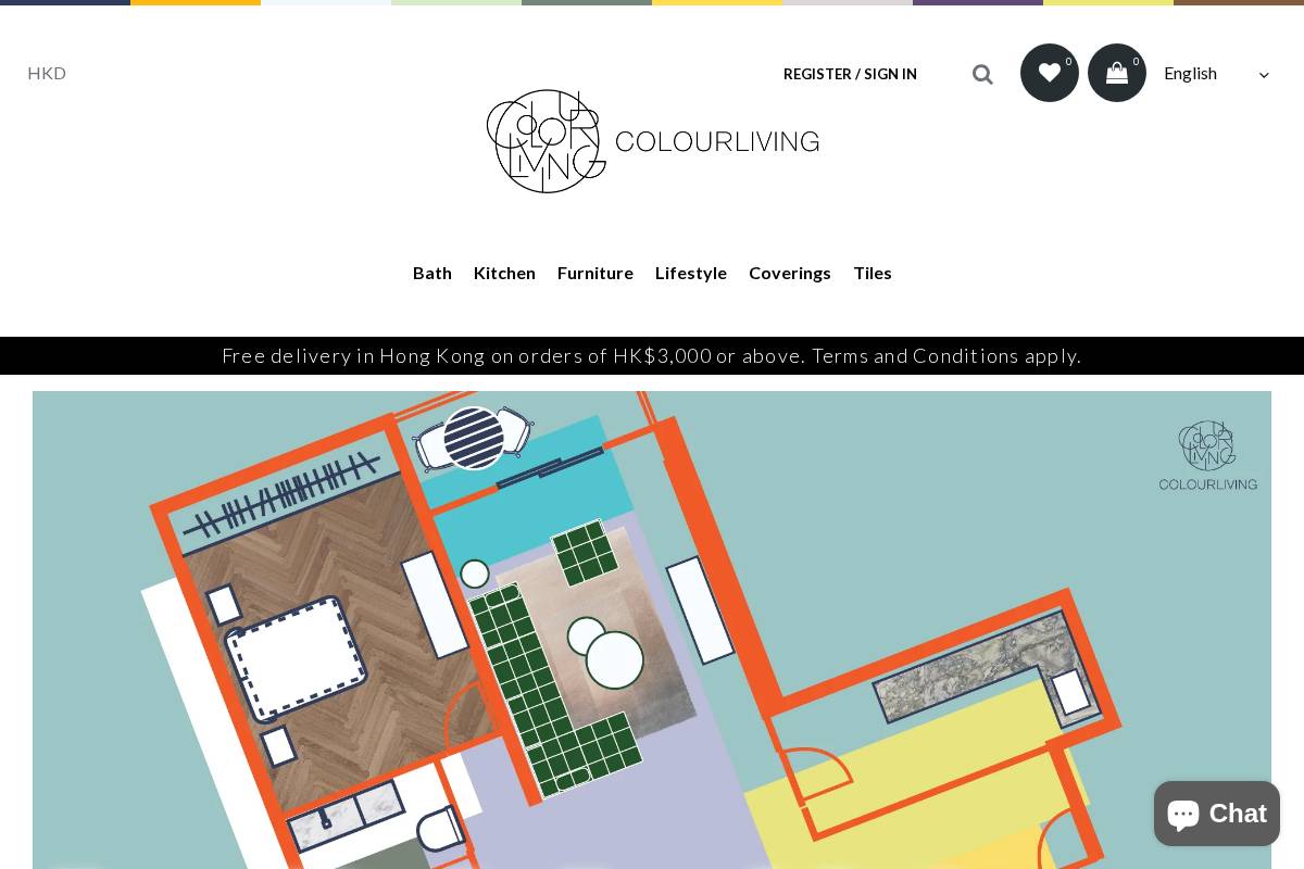 colourliving.shop homepage screenshot