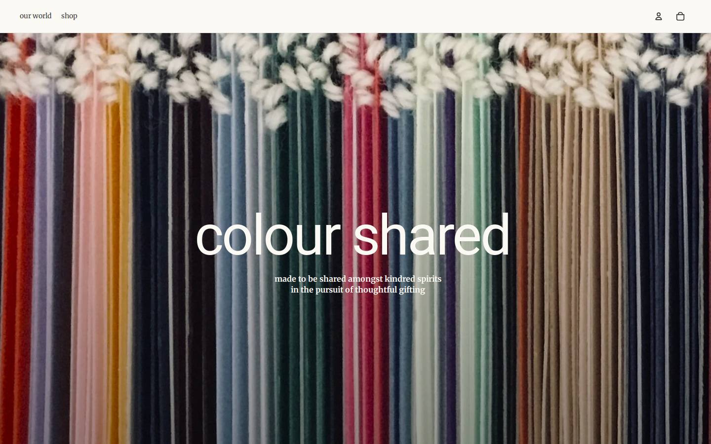 colourshared.co.nz homepage screenshot