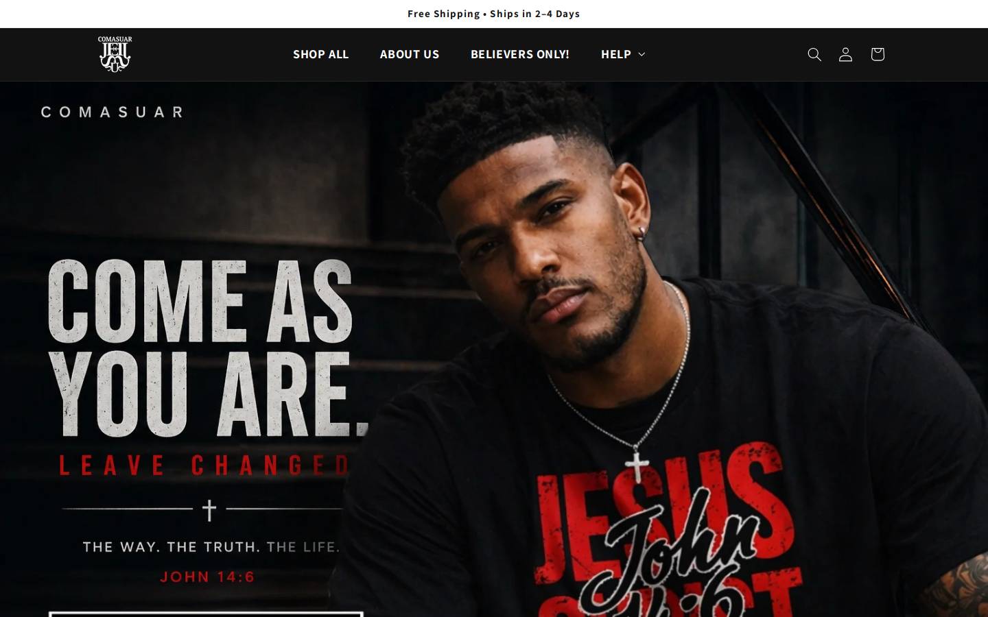 comasuar.com homepage screenshot