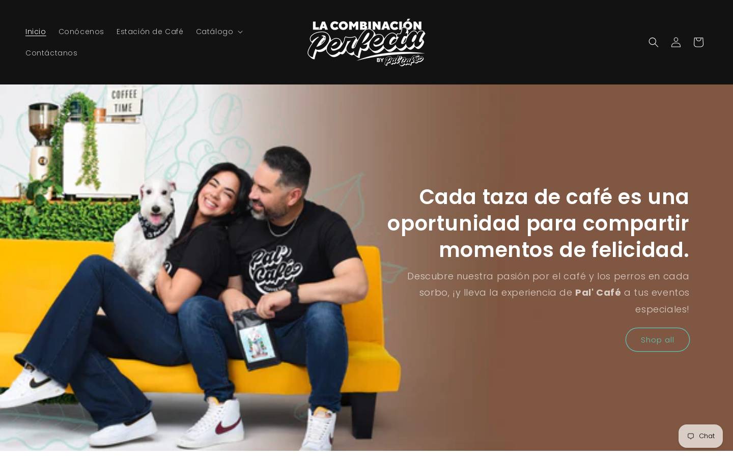 combinacionperfectapr.com homepage screenshot