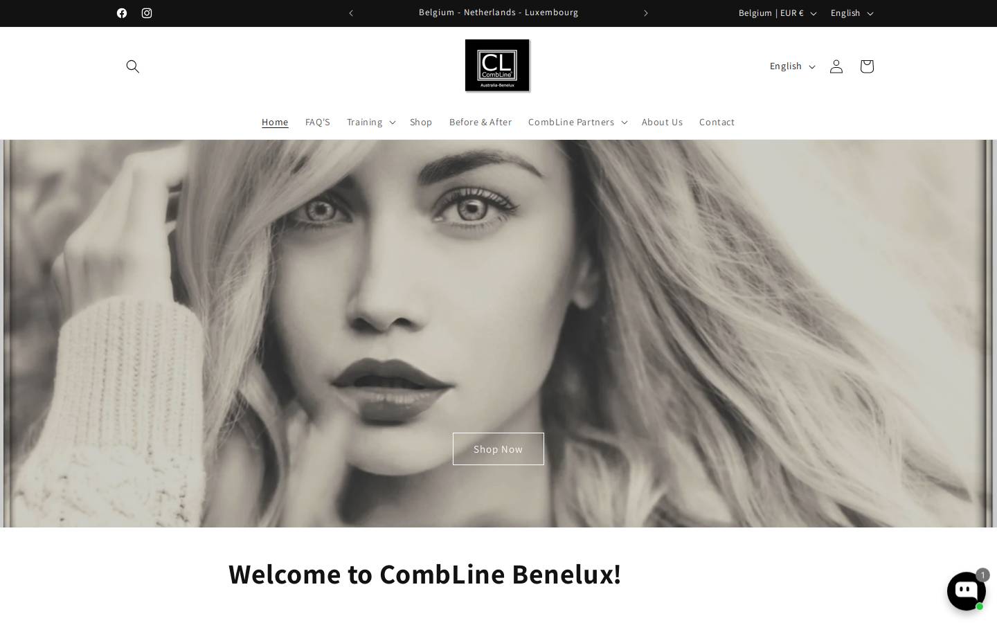 combline-benelux.com homepage screenshot