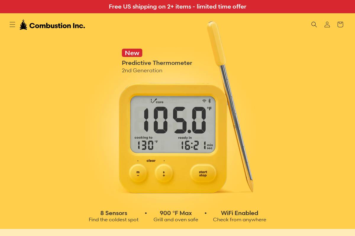 combustion.inc homepage screenshot