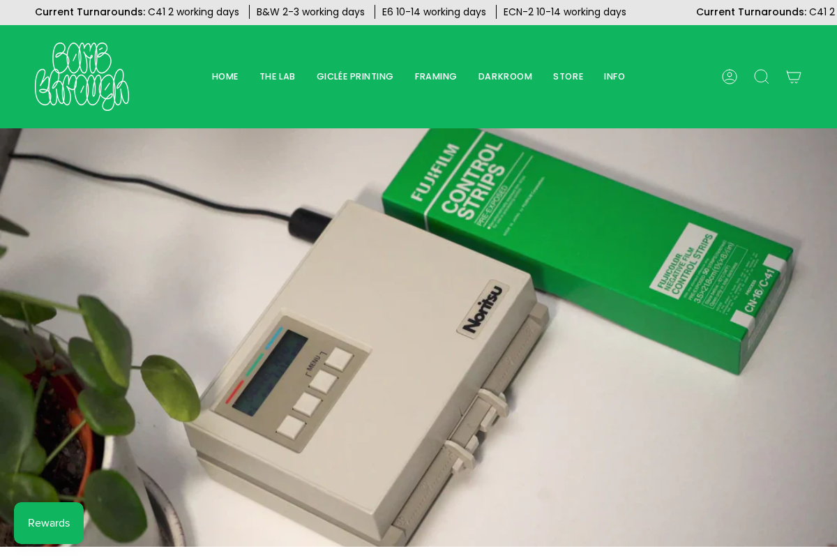 Comethroughlab homepage screenshot