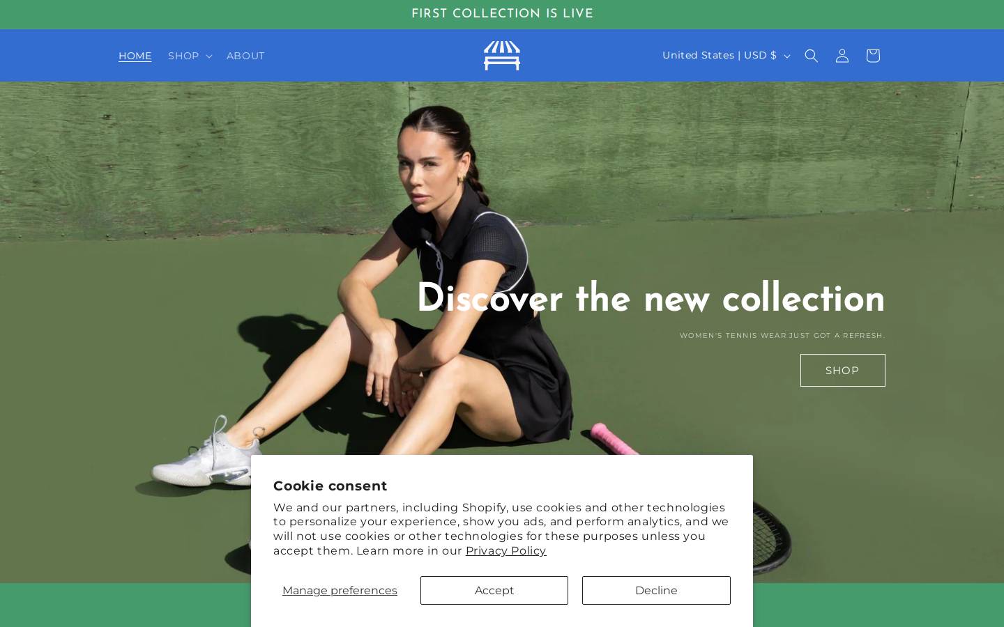 commoncourtesybrand.com homepage screenshot