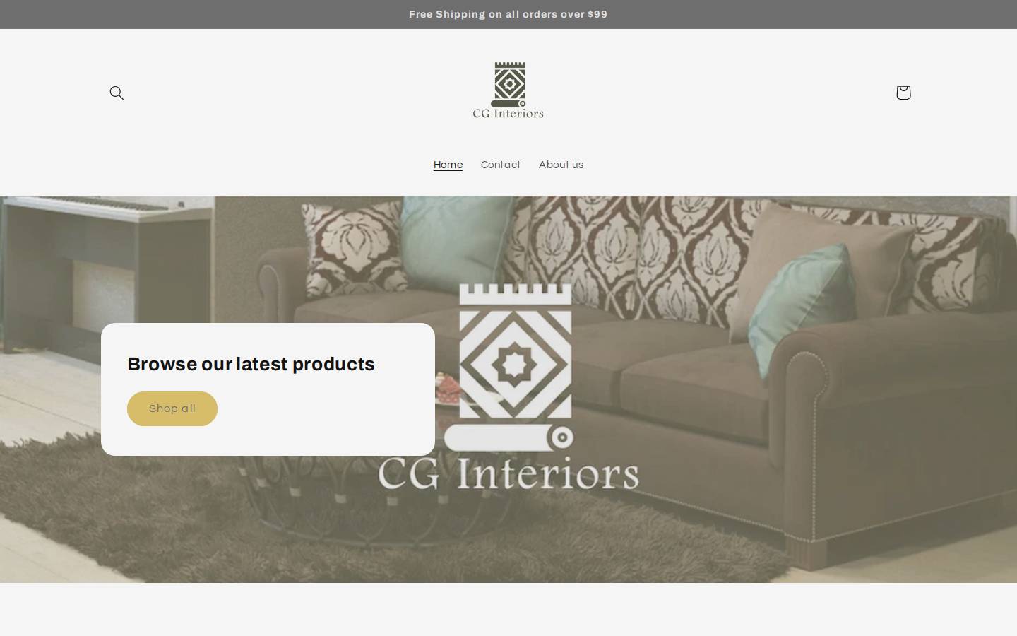 commongoodsconnection.com homepage screenshot