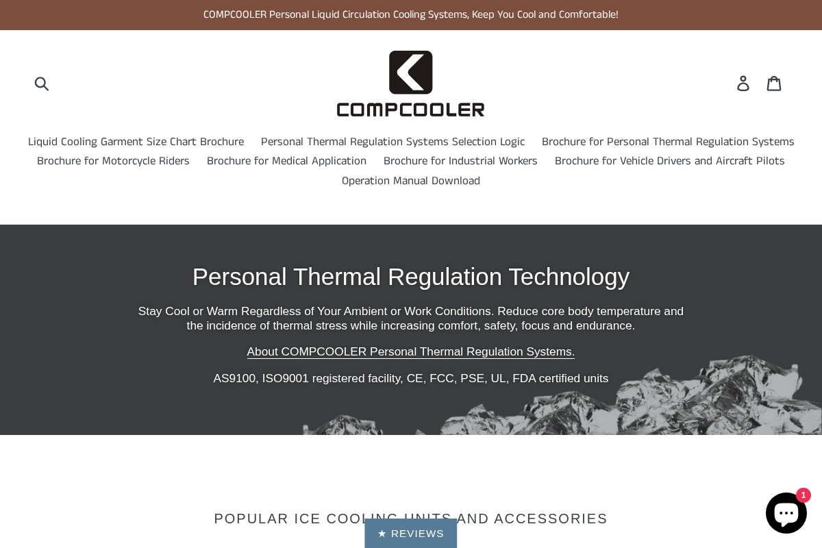 compcooler.shop homepage screenshot