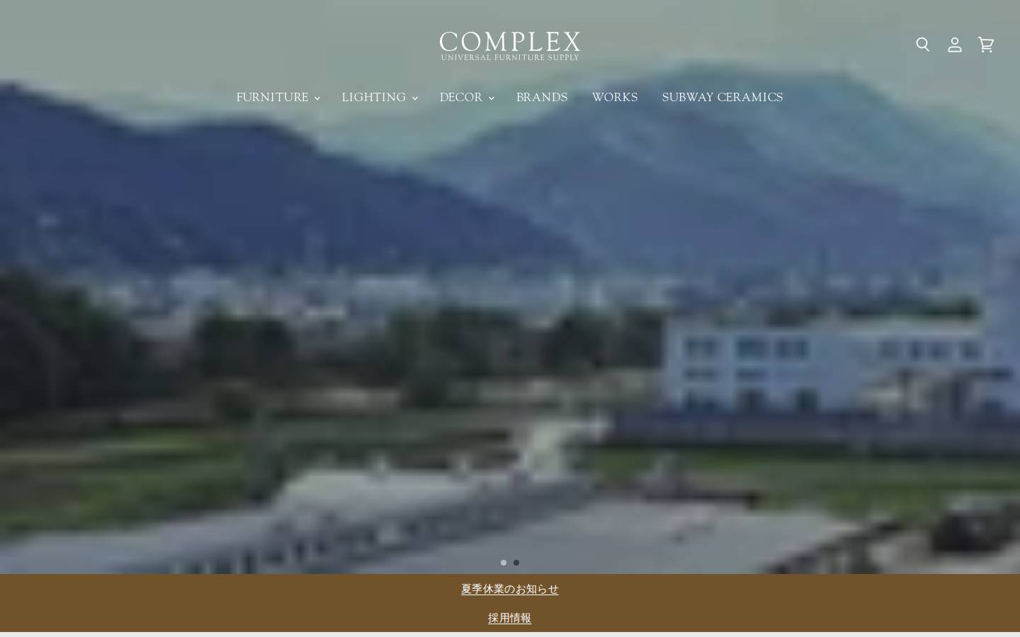 complex-jp.net homepage screenshot