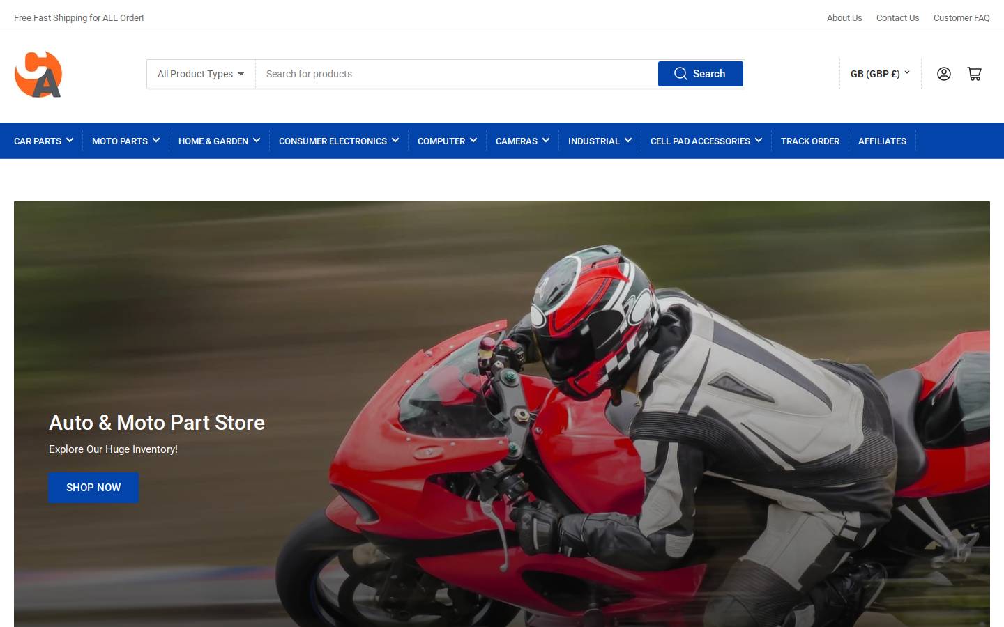Componentauthority homepage screenshot