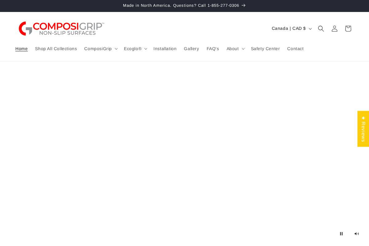 composigrip.ca homepage screenshot