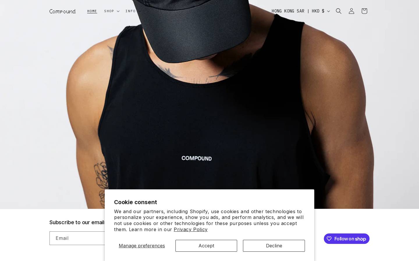 compoundstudios.co homepage screenshot