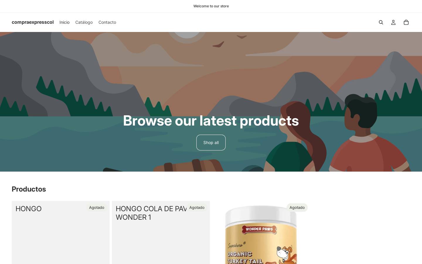 compraexpresscol.site homepage screenshot
