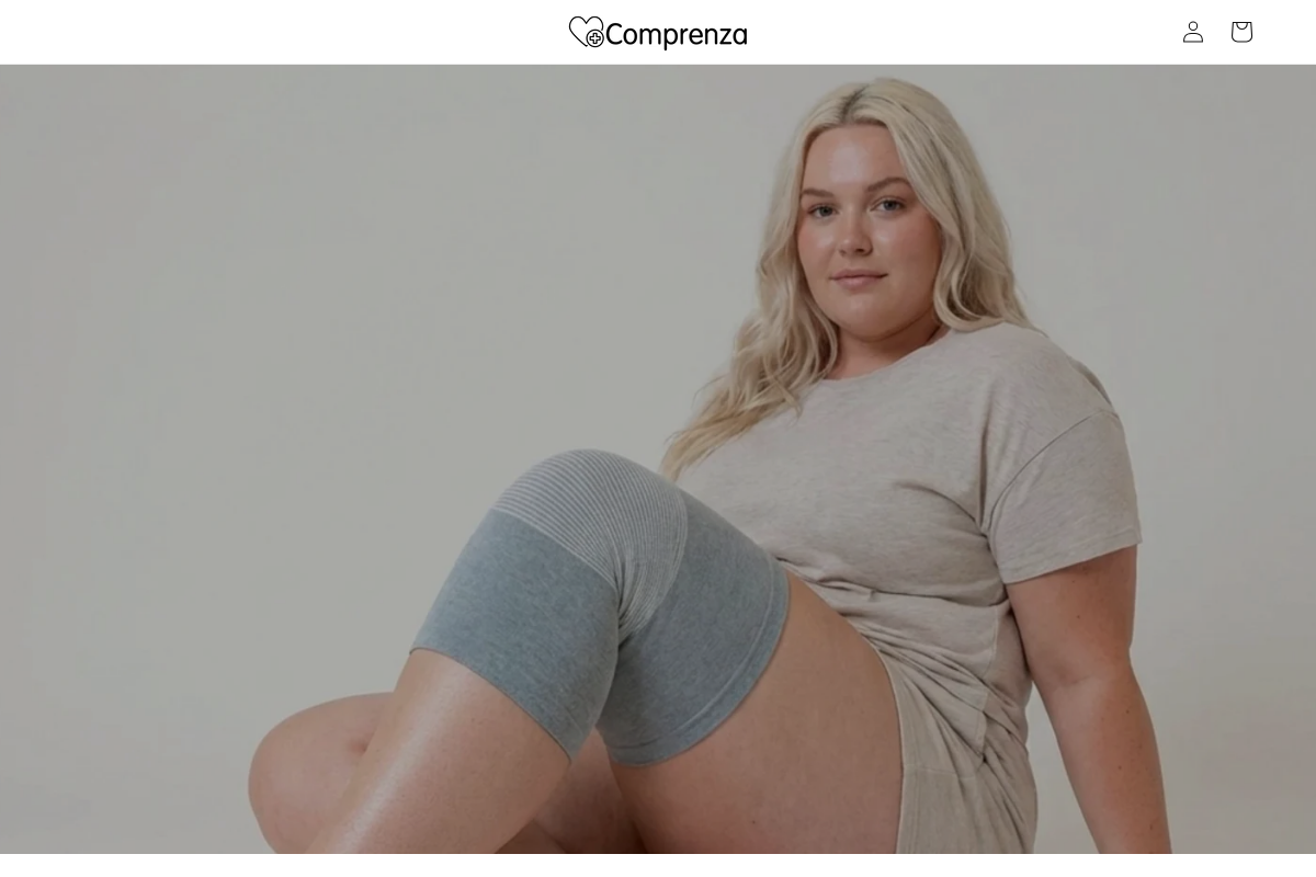 Comprenza Tr homepage screenshot