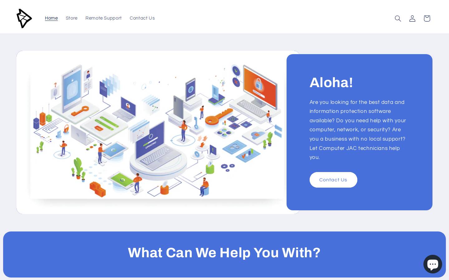 computerjac.net homepage screenshot