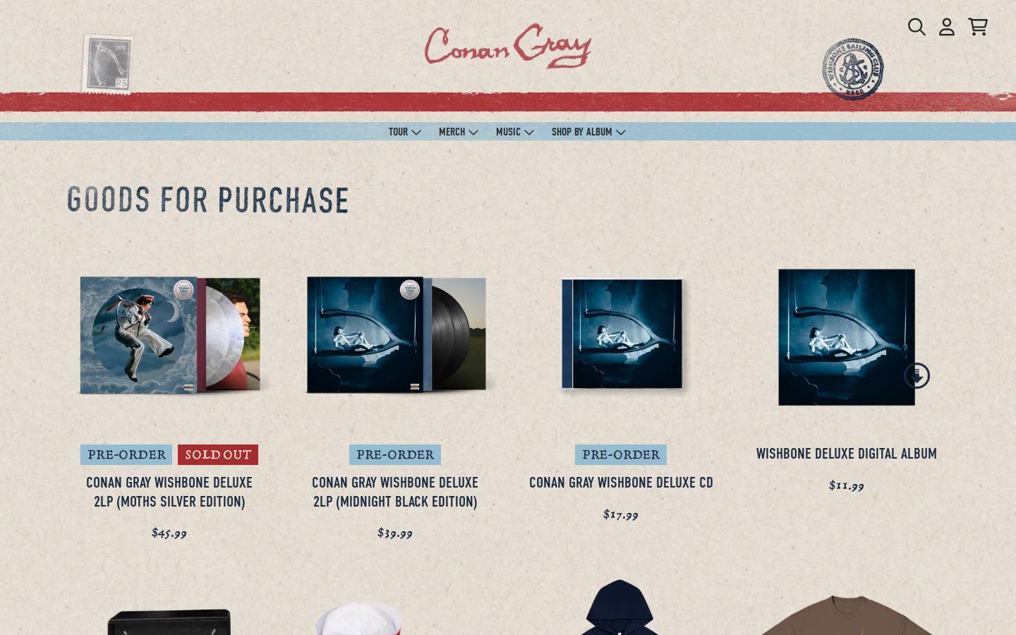 conangray.com homepage screenshot