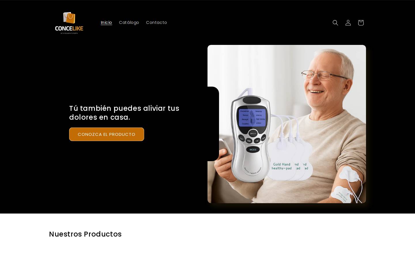 concelike.com homepage screenshot