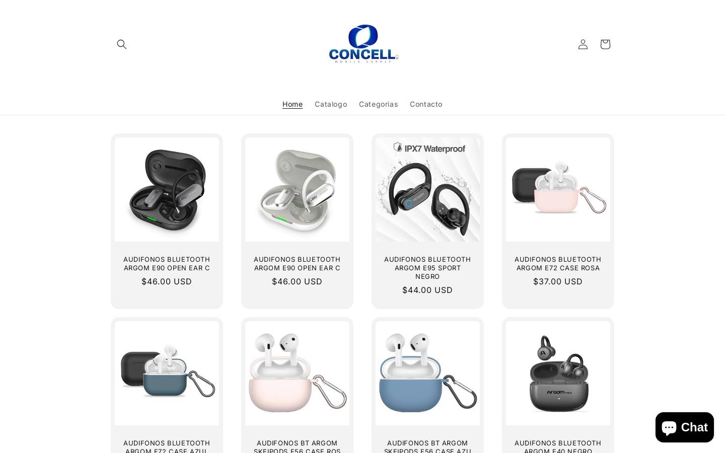 concell.net homepage screenshot