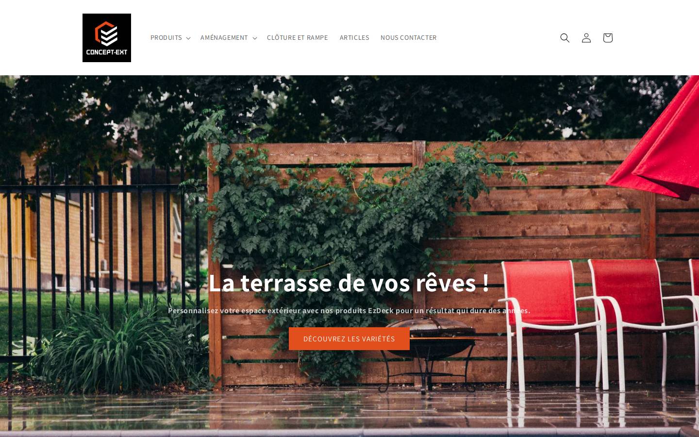 concept-ext.com homepage screenshot