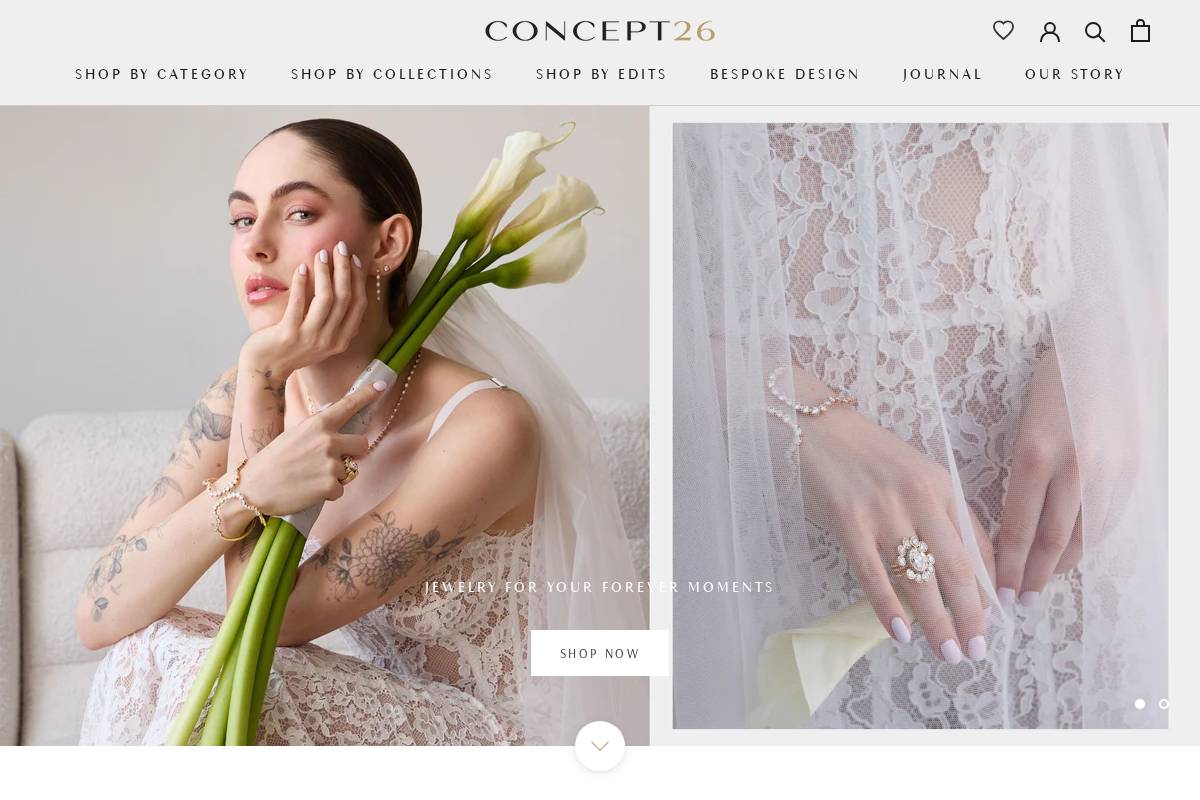concept26.co homepage screenshot