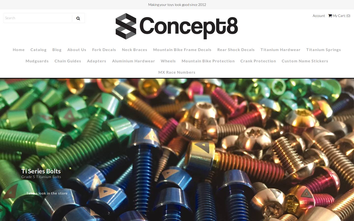 concept8design.com homepage screenshot