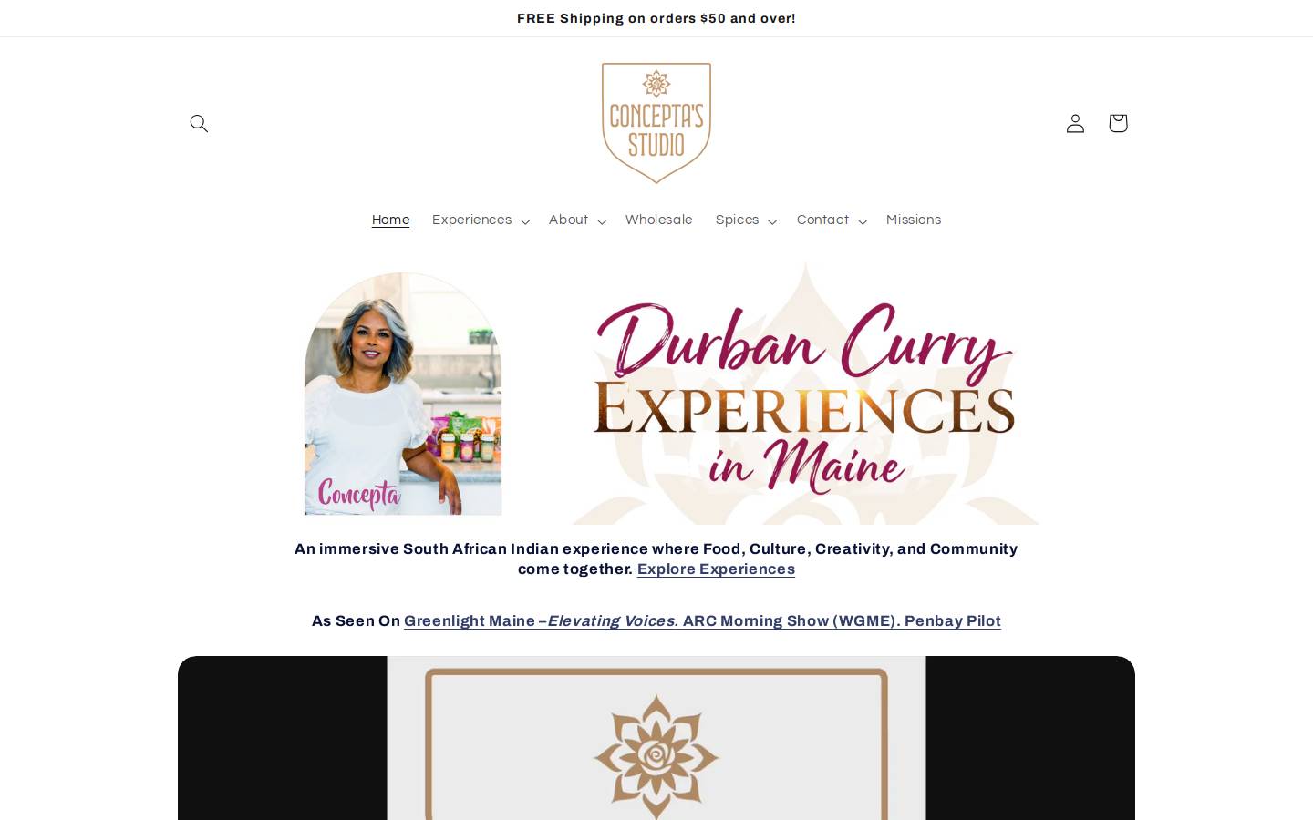 conceptasstudio.com homepage screenshot