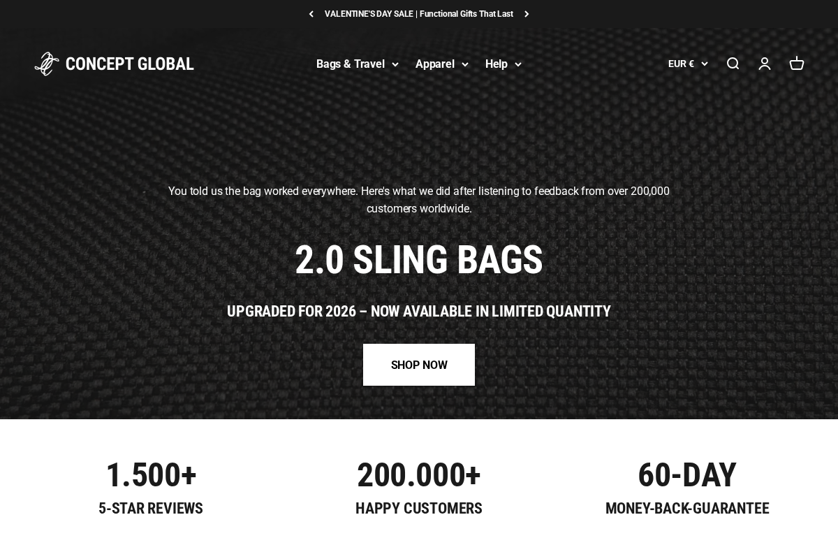 Concept Global homepage screenshot