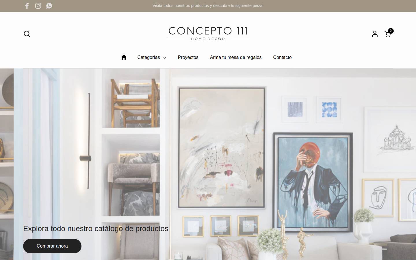 concepto111.com homepage screenshot