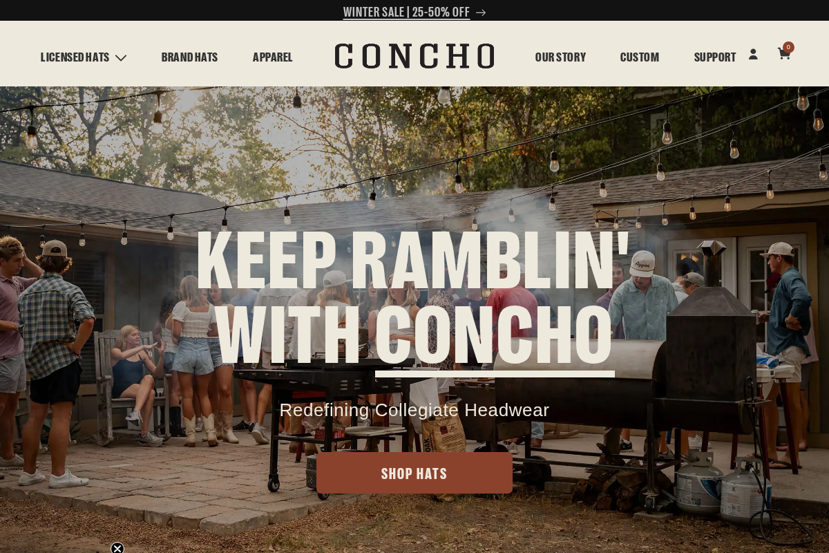 conchousa.com homepage screenshot