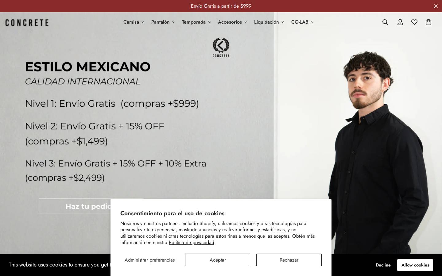 concrete.com.mx homepage screenshot