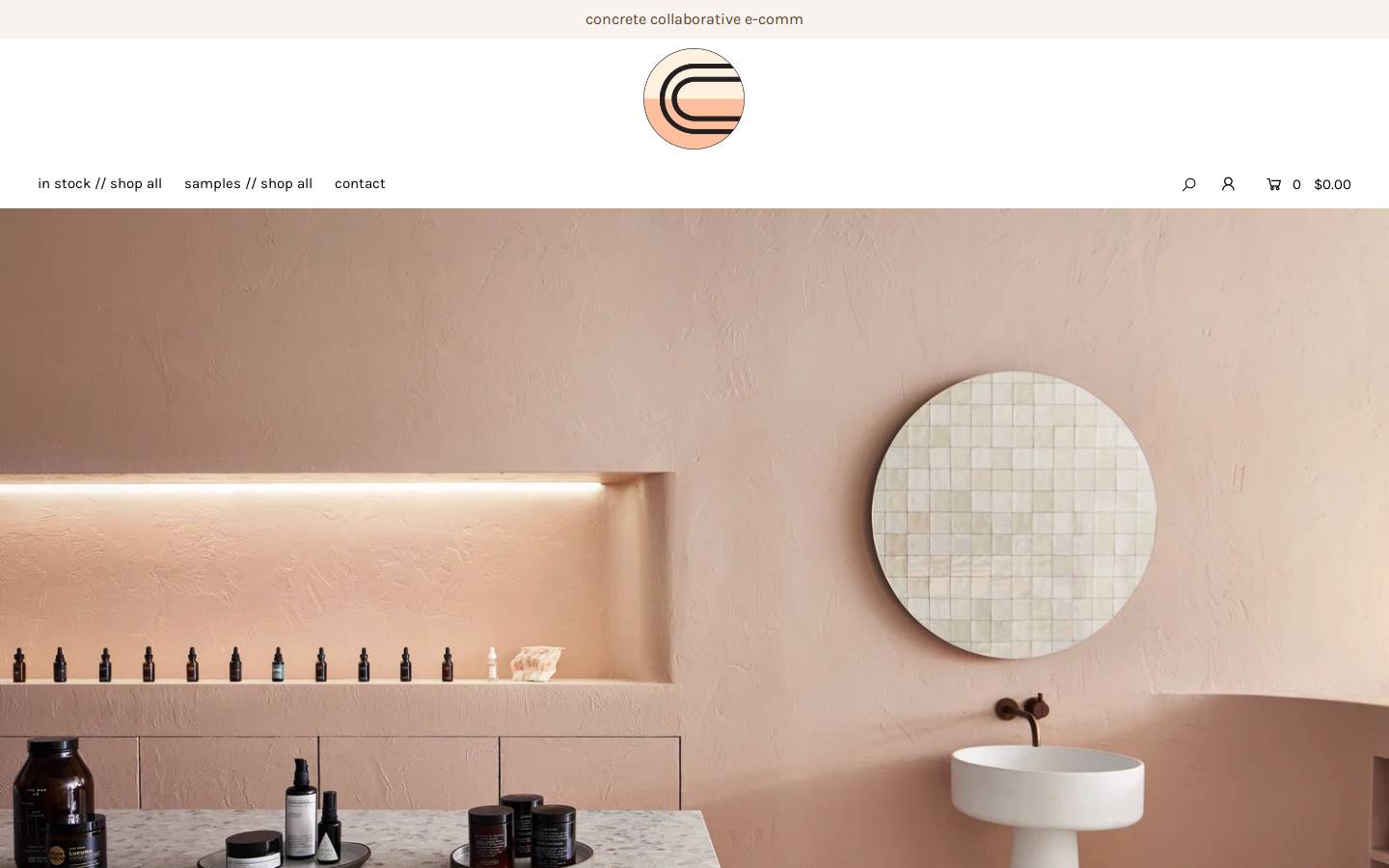 concretelove.com homepage screenshot