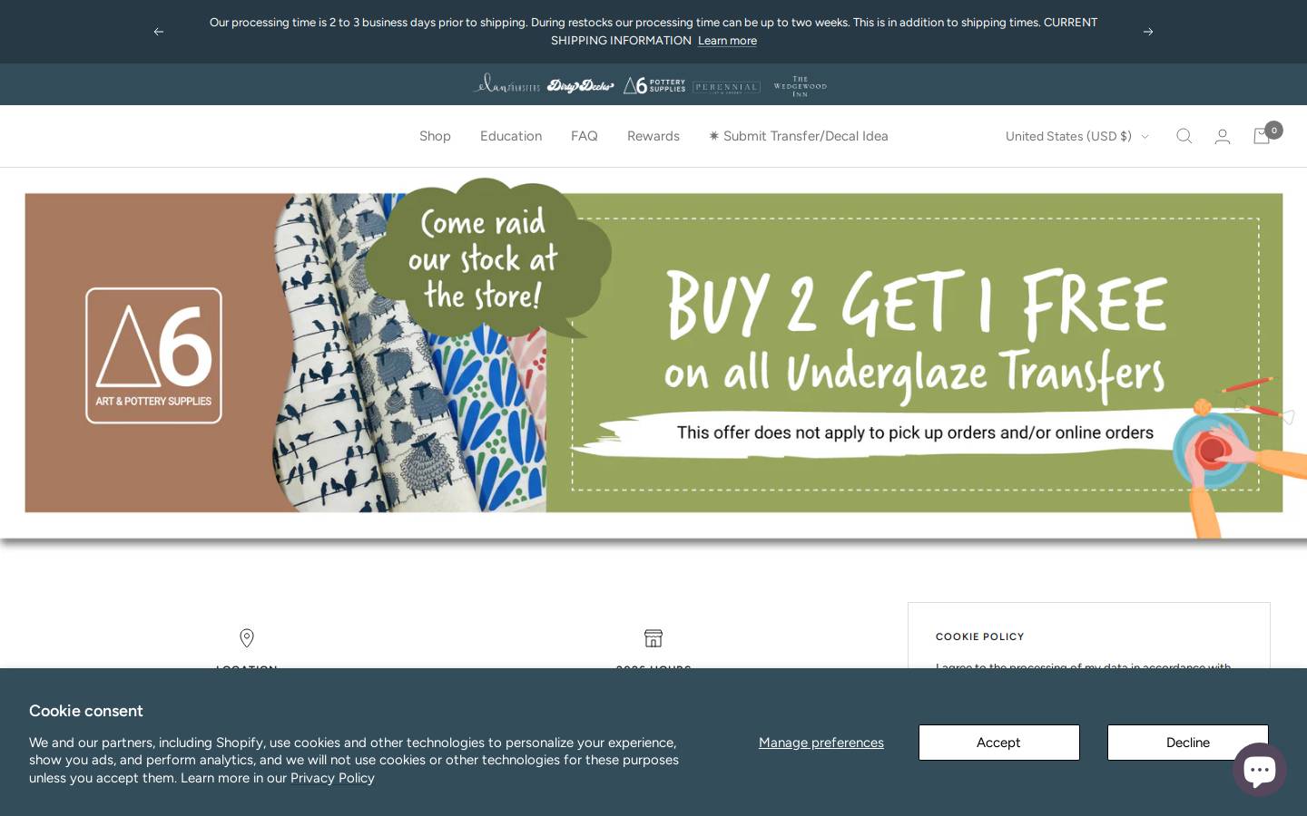 conesix.com homepage screenshot