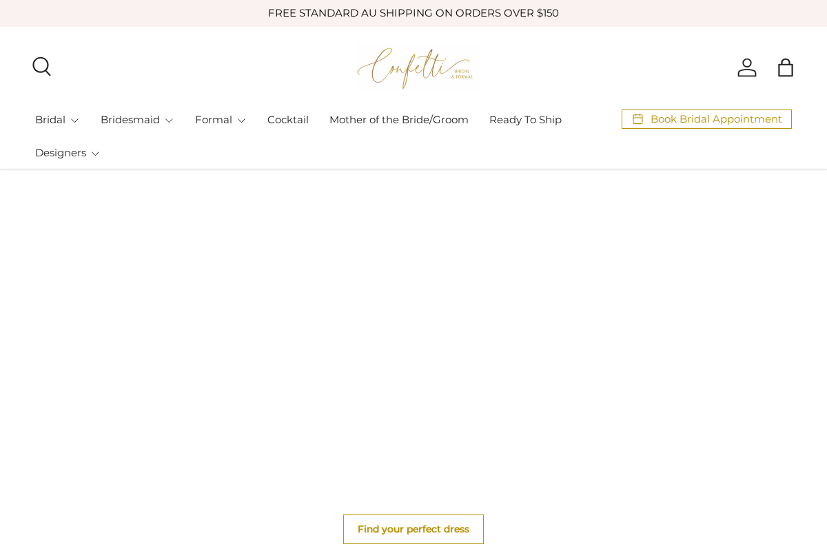 confettiweddingstas.com.au homepage screenshot