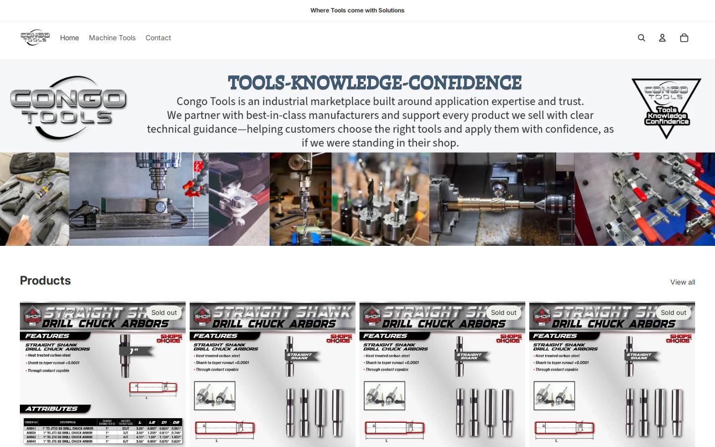 congotools.com homepage screenshot