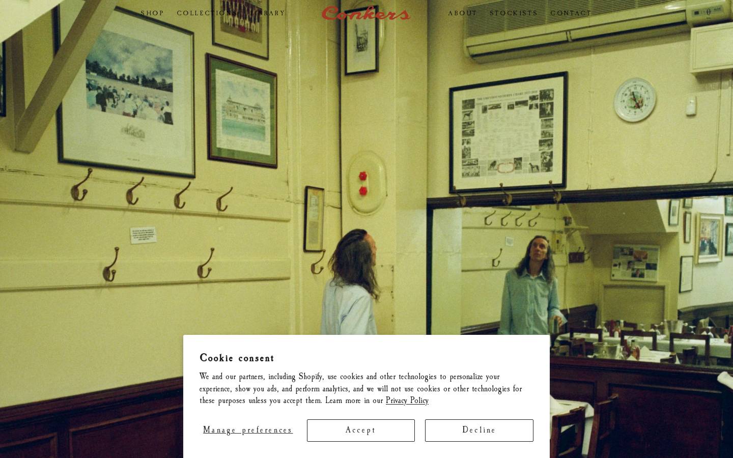 conkers.club homepage screenshot