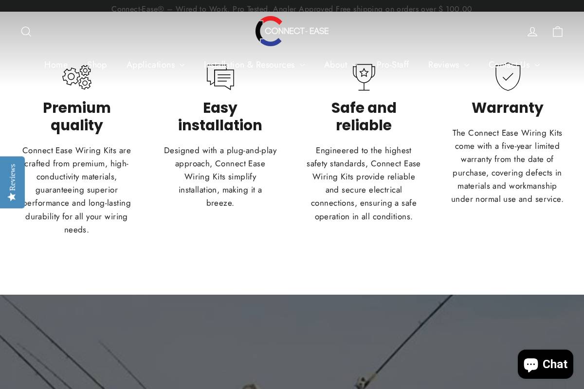 connect-ease.com homepage screenshot