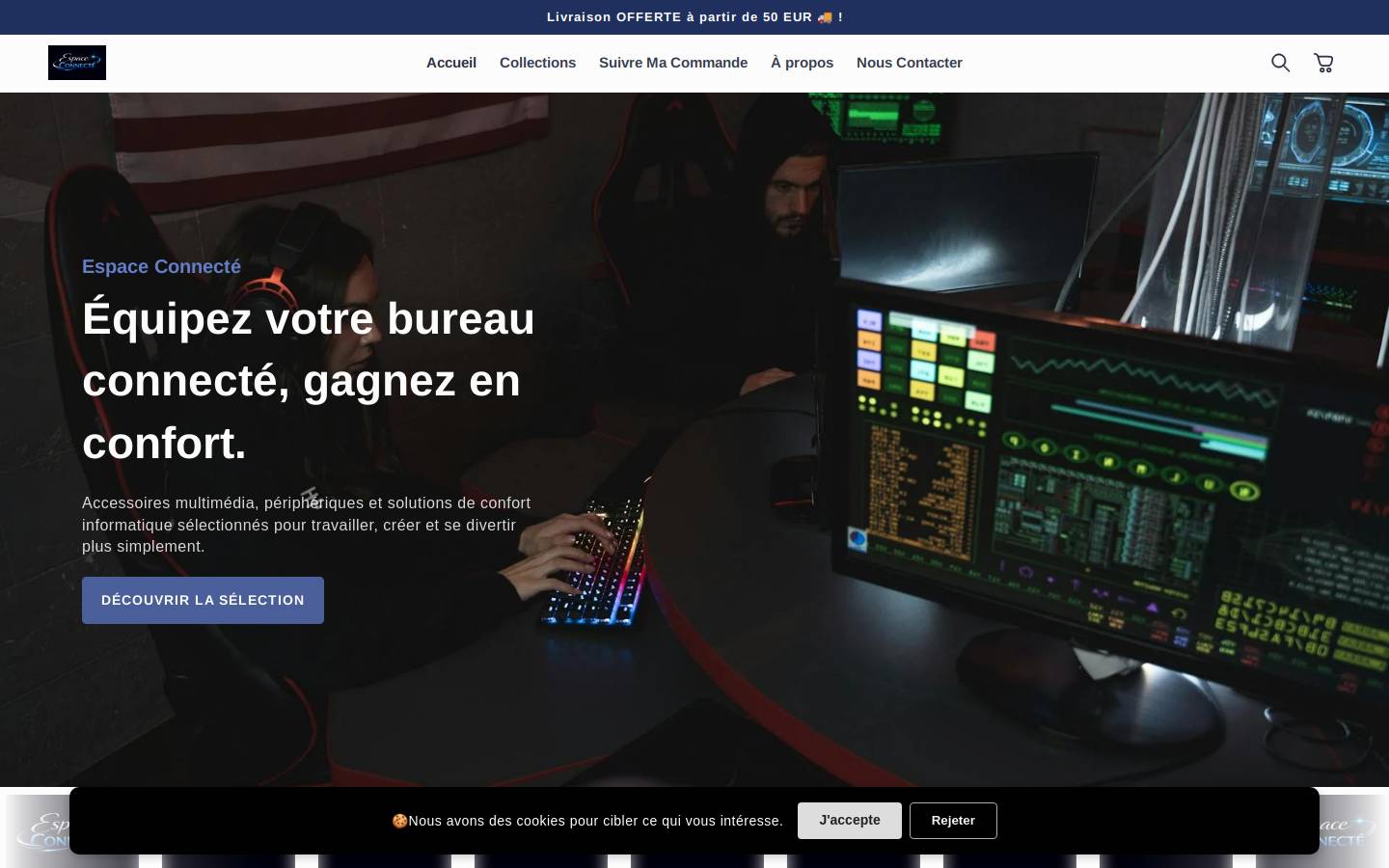 connectburo.com homepage screenshot