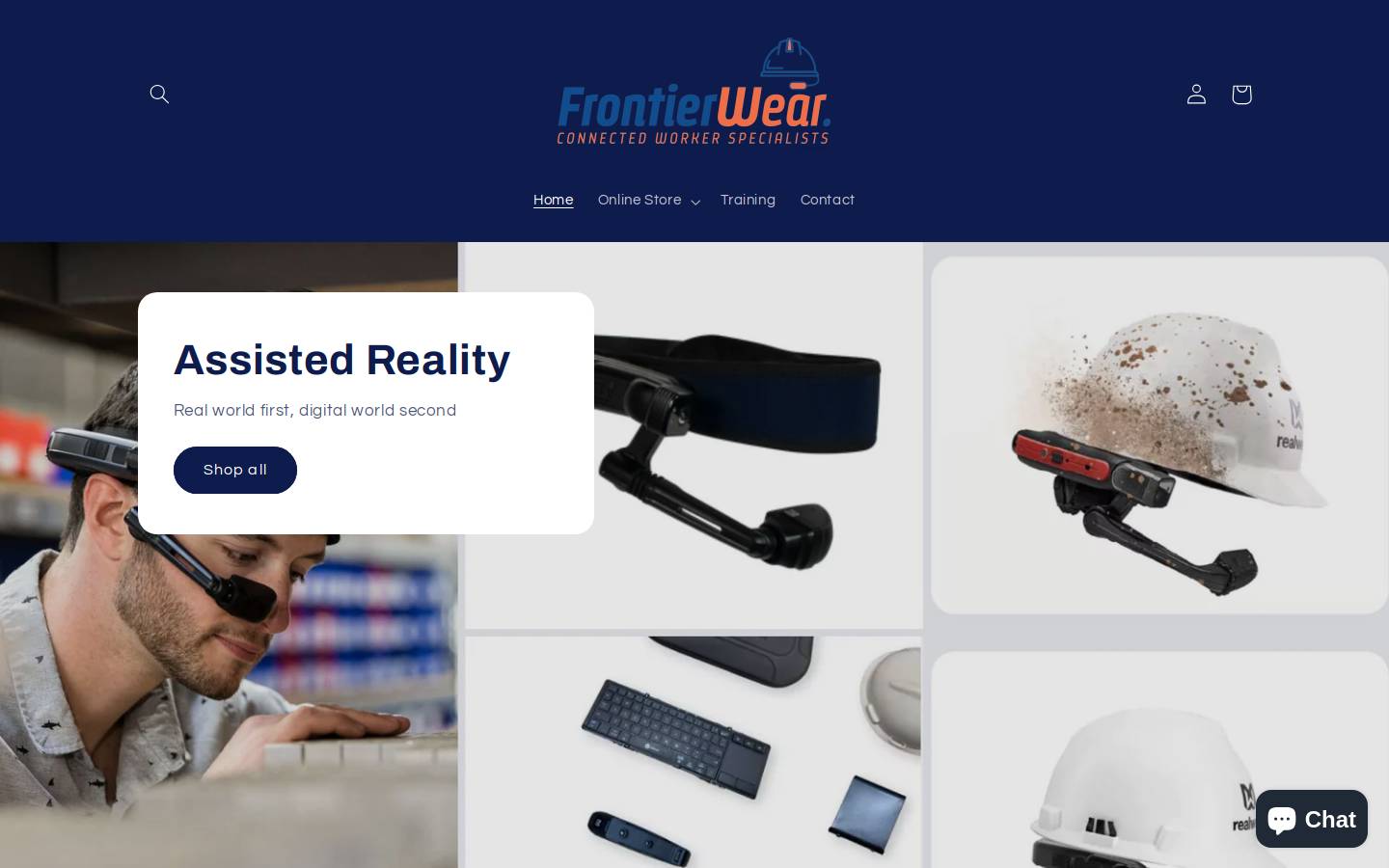 connectedworker.com.au homepage screenshot