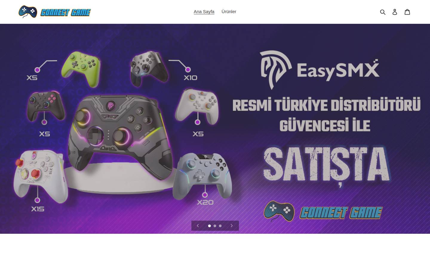 connectgame.com.tr homepage screenshot