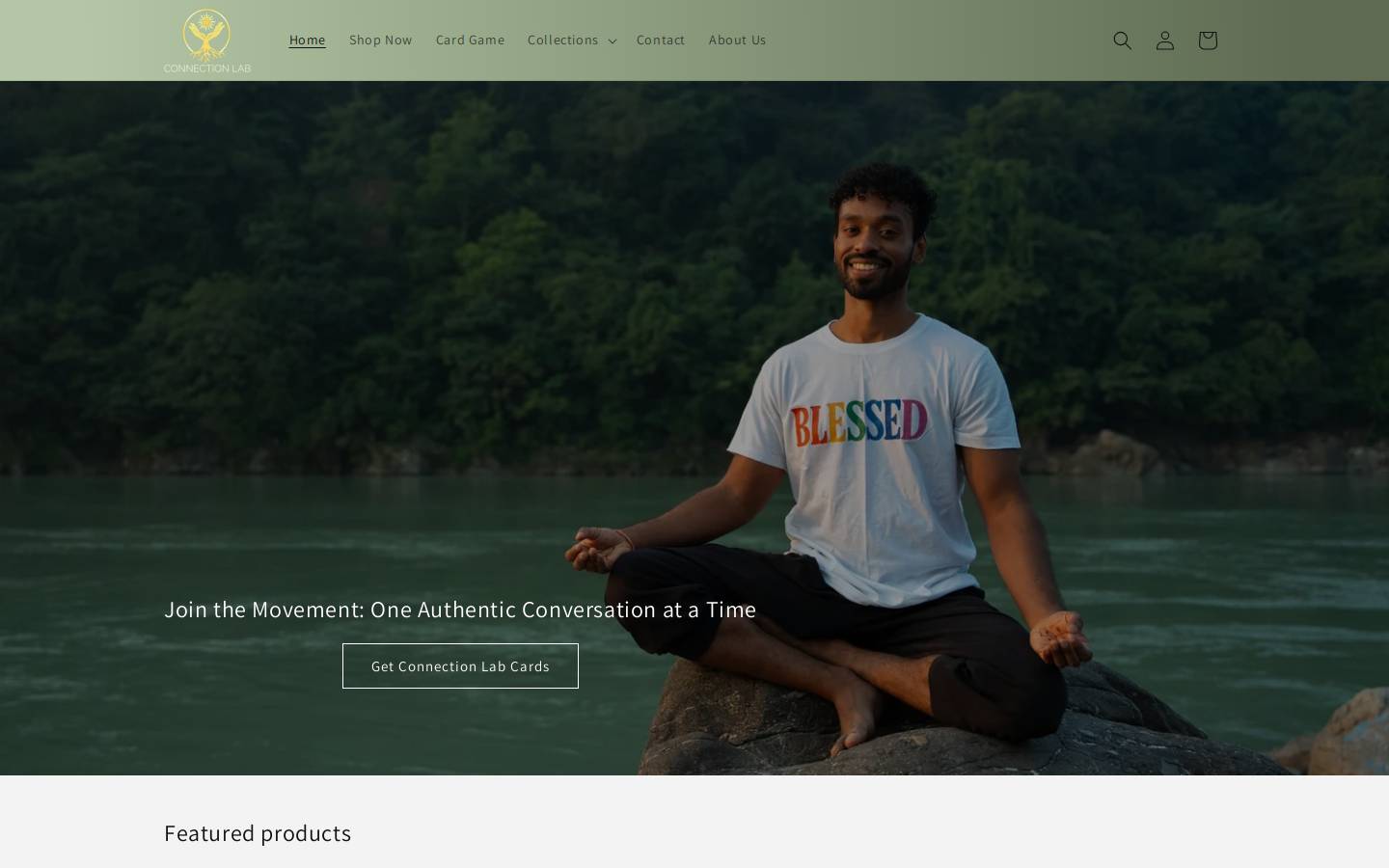 connectionlab.io homepage screenshot