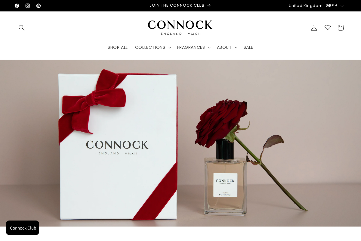 Connock homepage screenshot