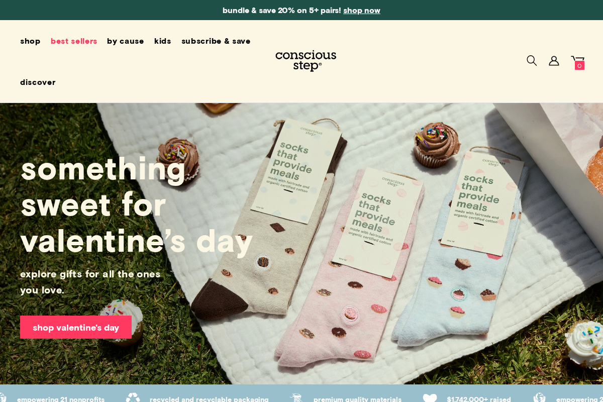 consciousstep.com homepage screenshot