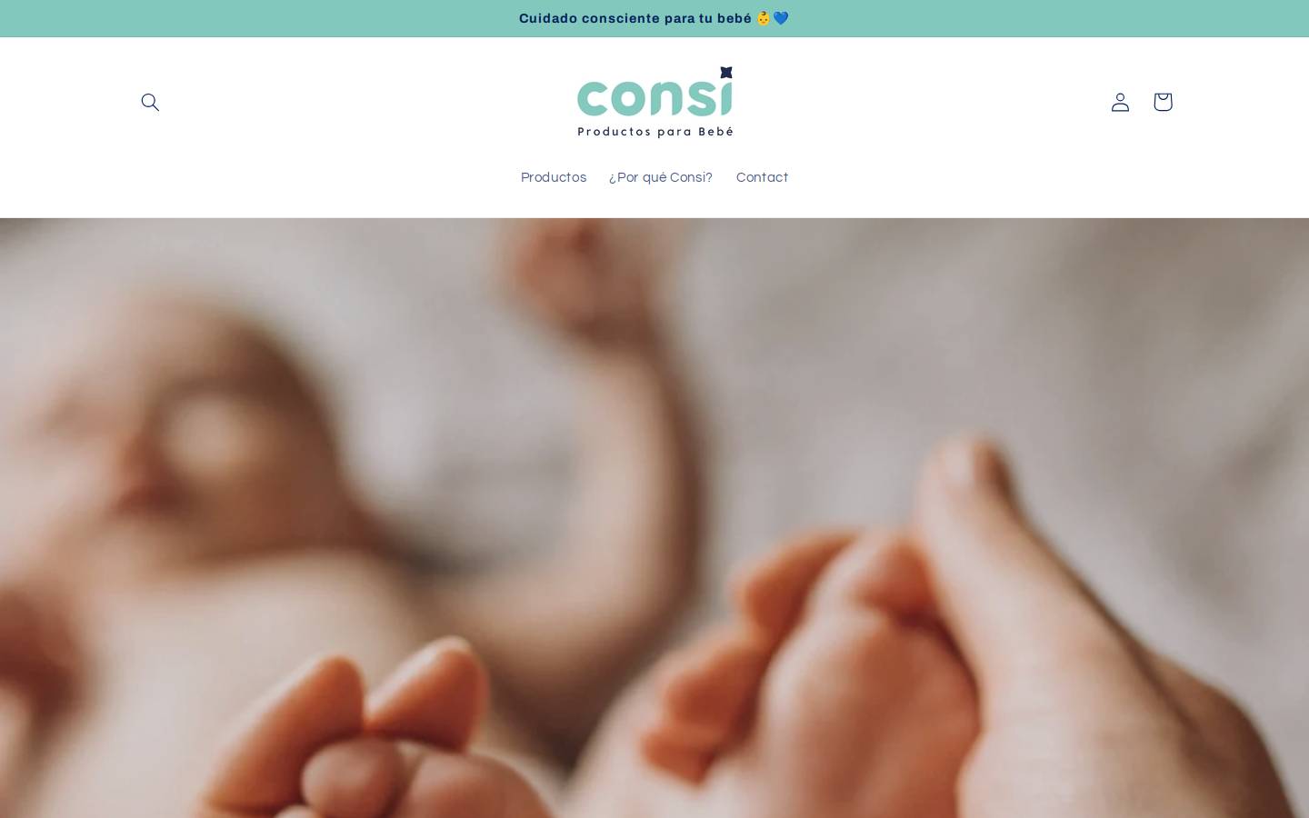 consi.mx homepage screenshot
