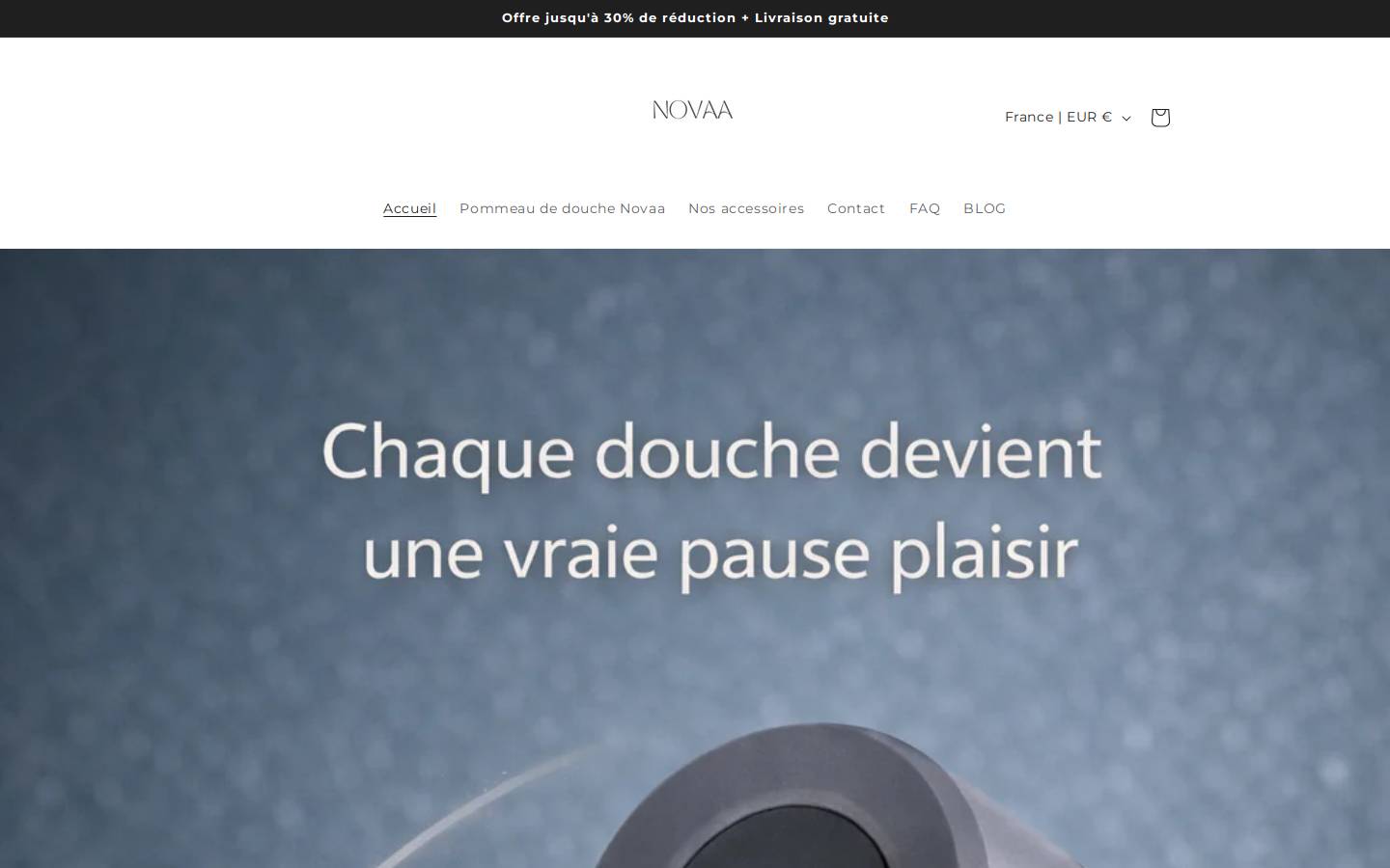 contactnovaa.com homepage screenshot