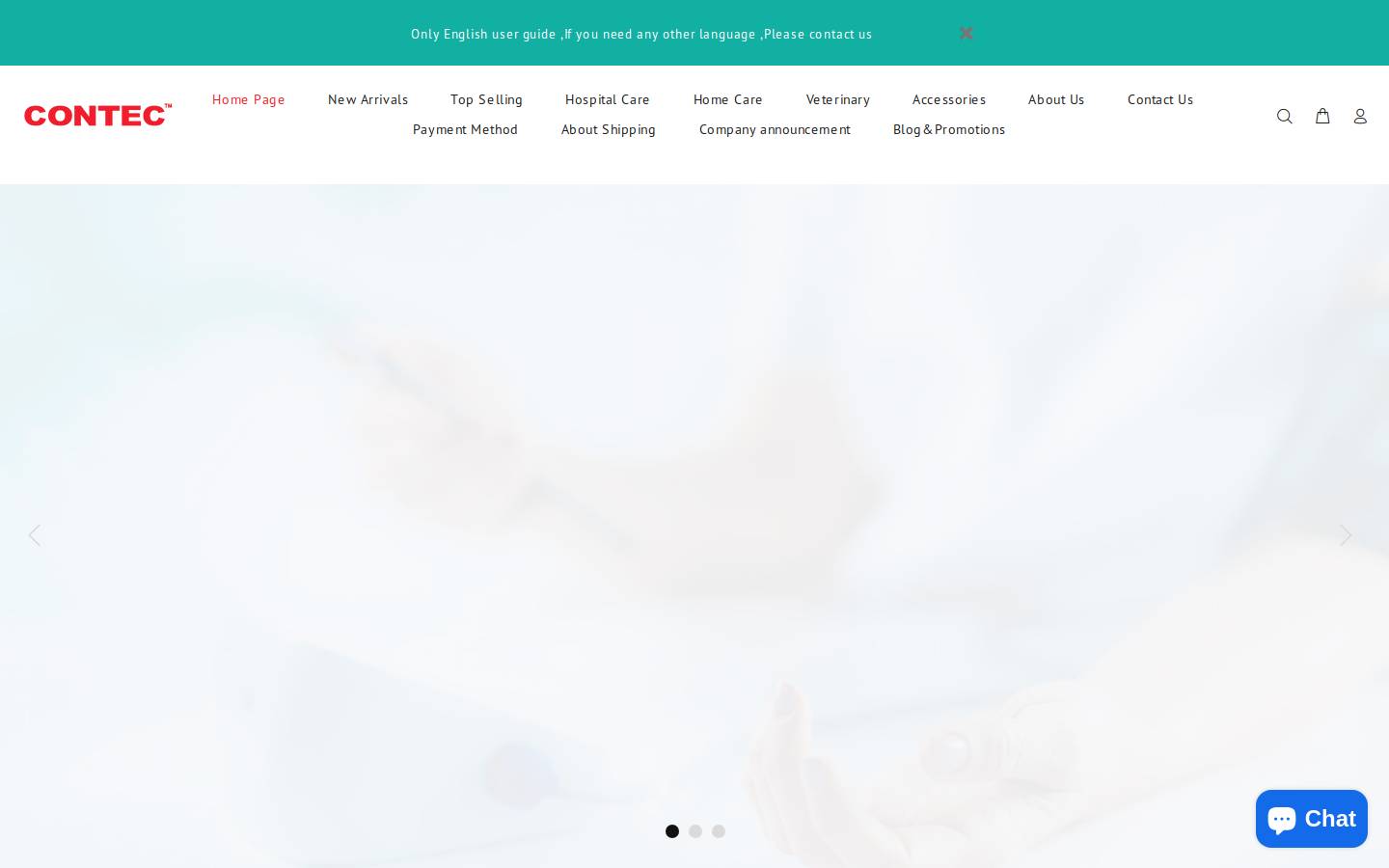 contechealth.com homepage screenshot