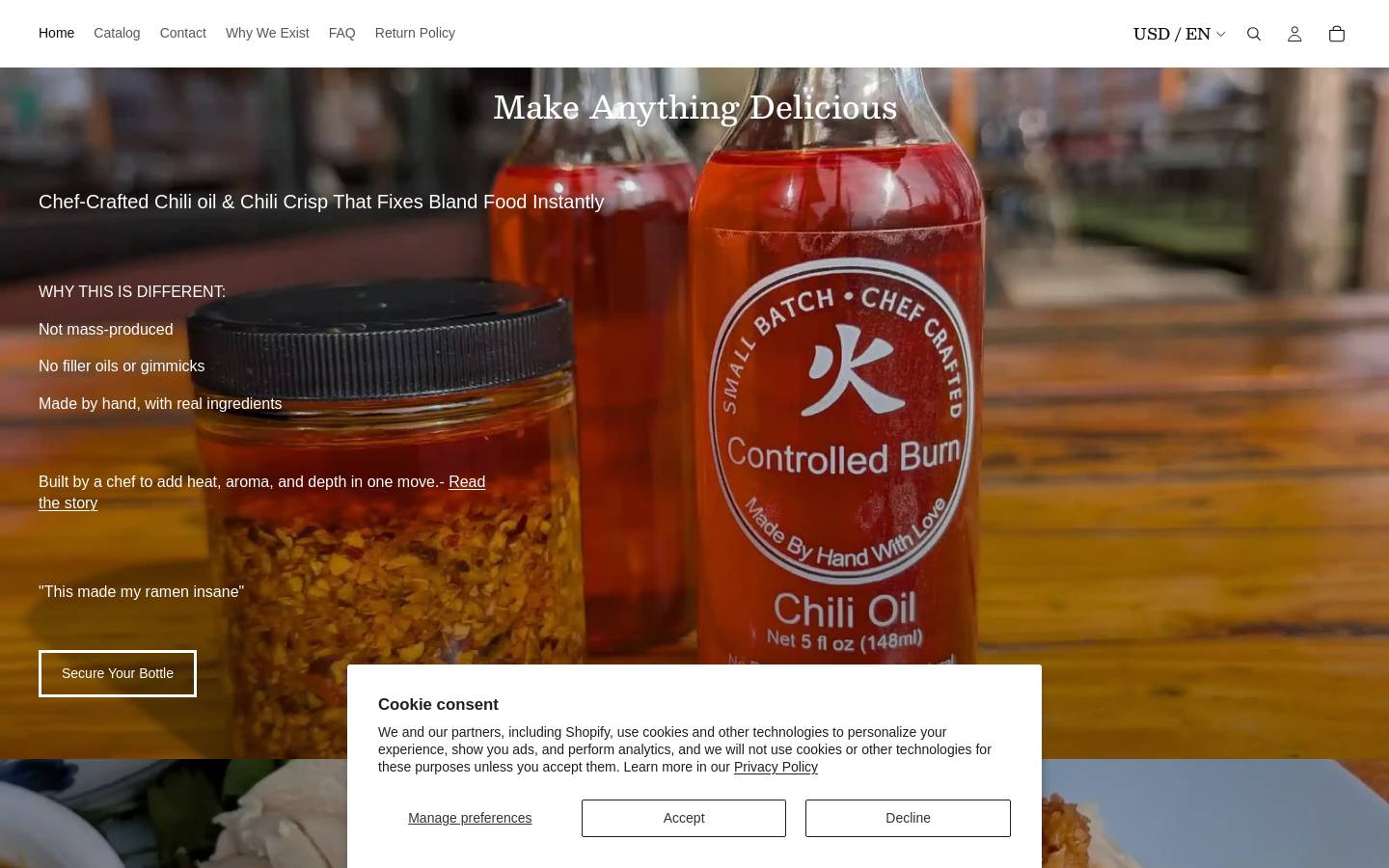 controlledburn.xyz homepage screenshot