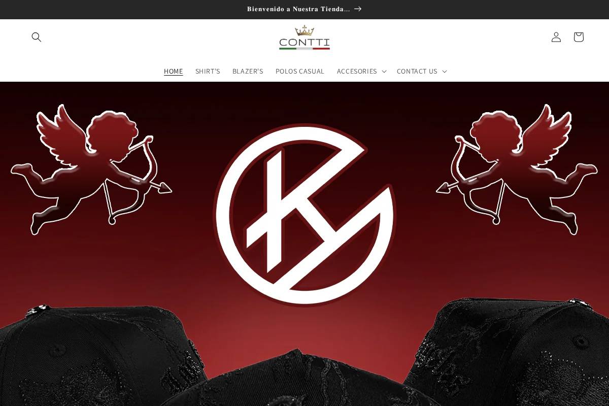 conttibrand.com homepage screenshot