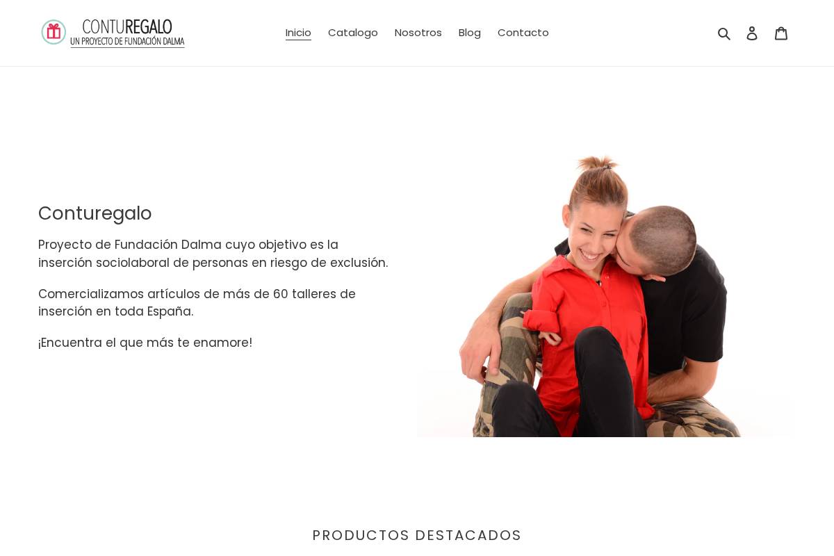 conturegalo.org homepage screenshot