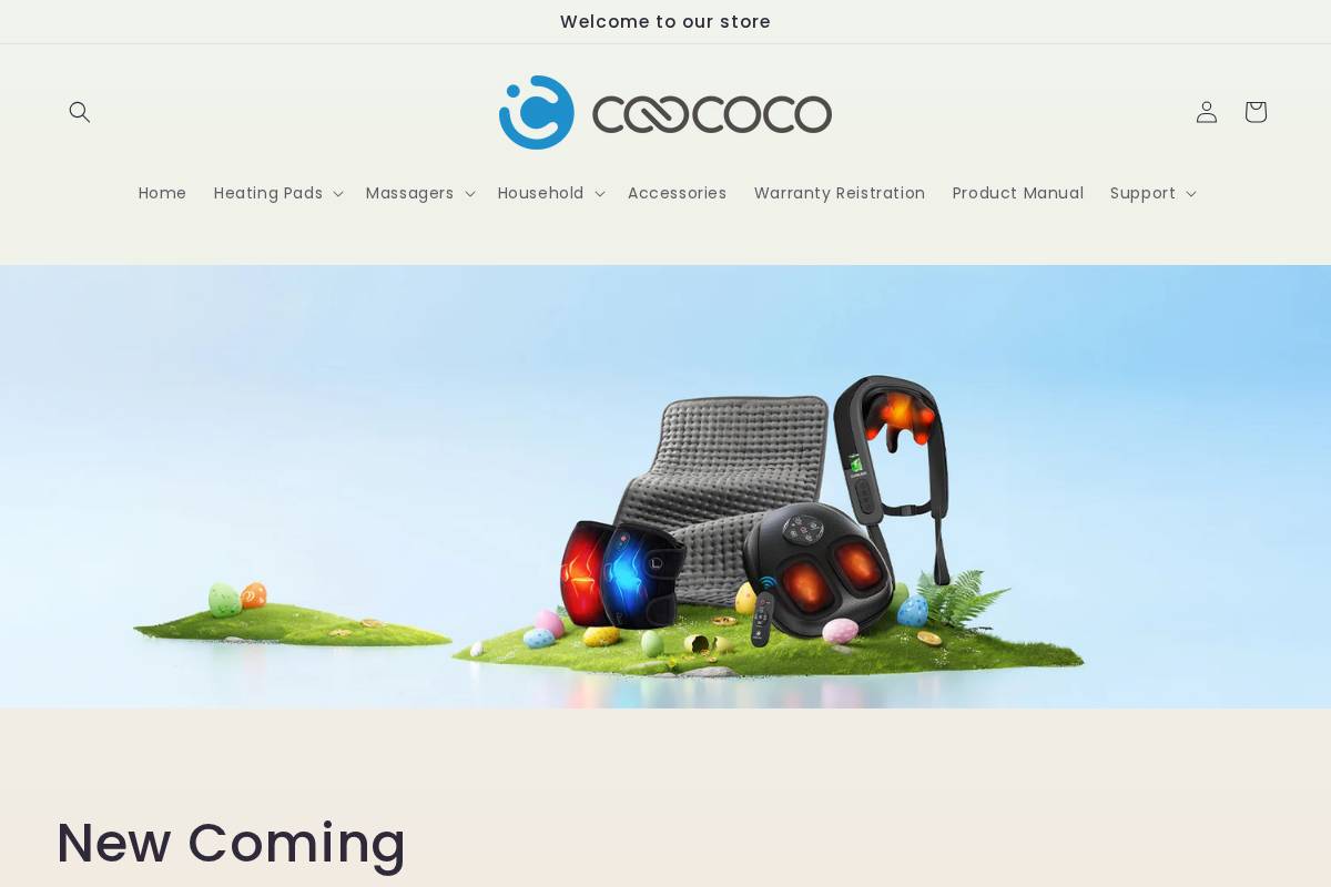 coococous.com homepage screenshot
