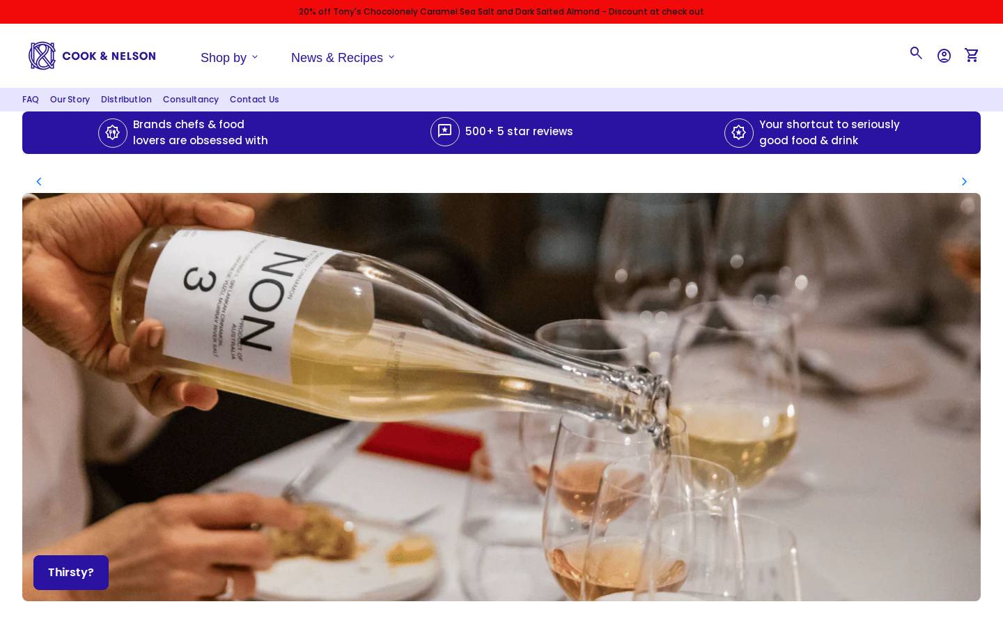 cookandnelson.co.nz homepage screenshot