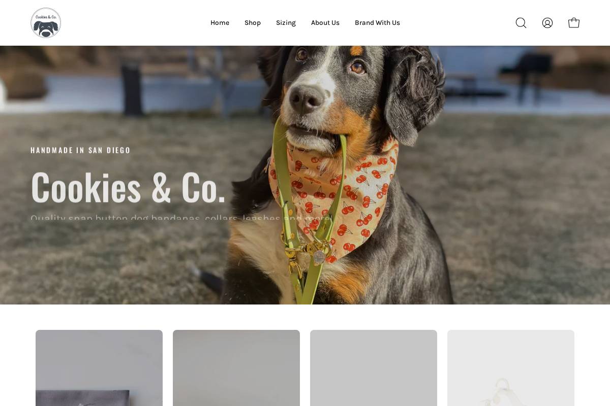 cookiesandco.shop homepage screenshot