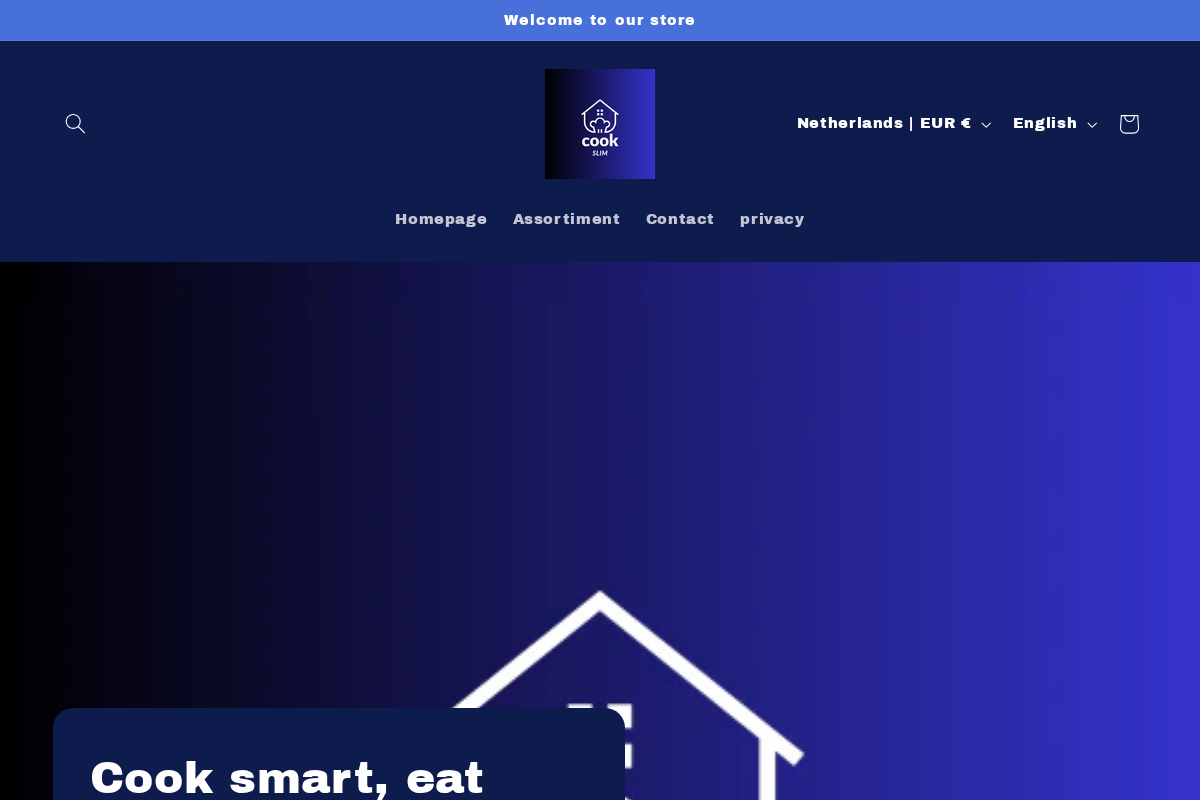 cookslimnl.nl homepage screenshot